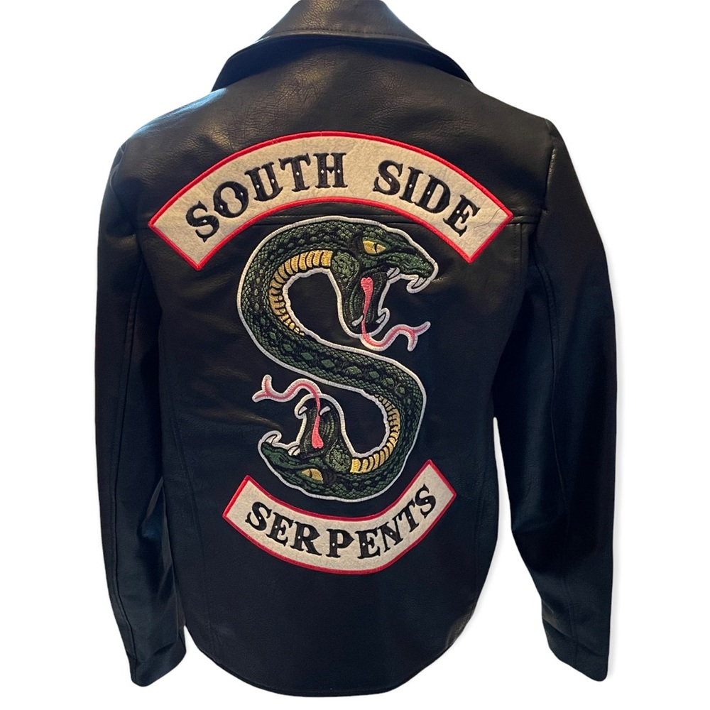 Riverdale Serpents Leather Jacket